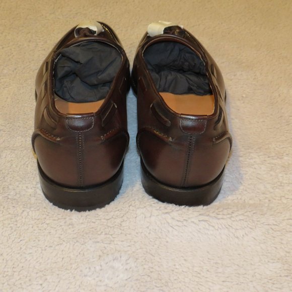 Ralph Lauren Purple Label Luther Brown Burnished Calfskin Loafer 9D NWB $1250 - Picture 7 of 12